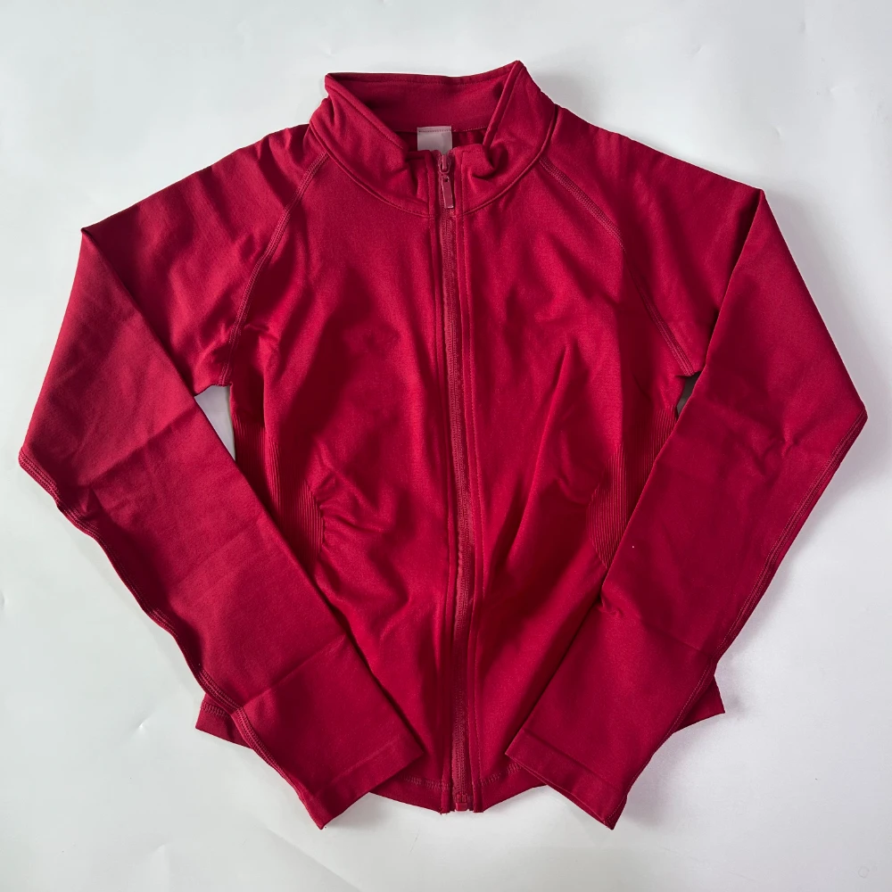 Pericic Sports Zippy Jacke Damen Nahtlose Langarm-Gym-Oberteile Reißverschluss-Laufjacken Fitness-Activewear Yoga-Kleidung – Detail 13