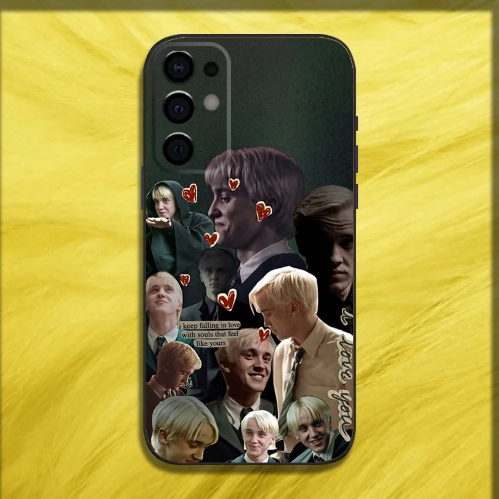 Actor D-Draco Malfoy Phone Case For Samsung S24,S21,S22,S23,S30,Ultra,S20,Plus,Fe,Lite,Note,10,9,5G Black Soft Cover