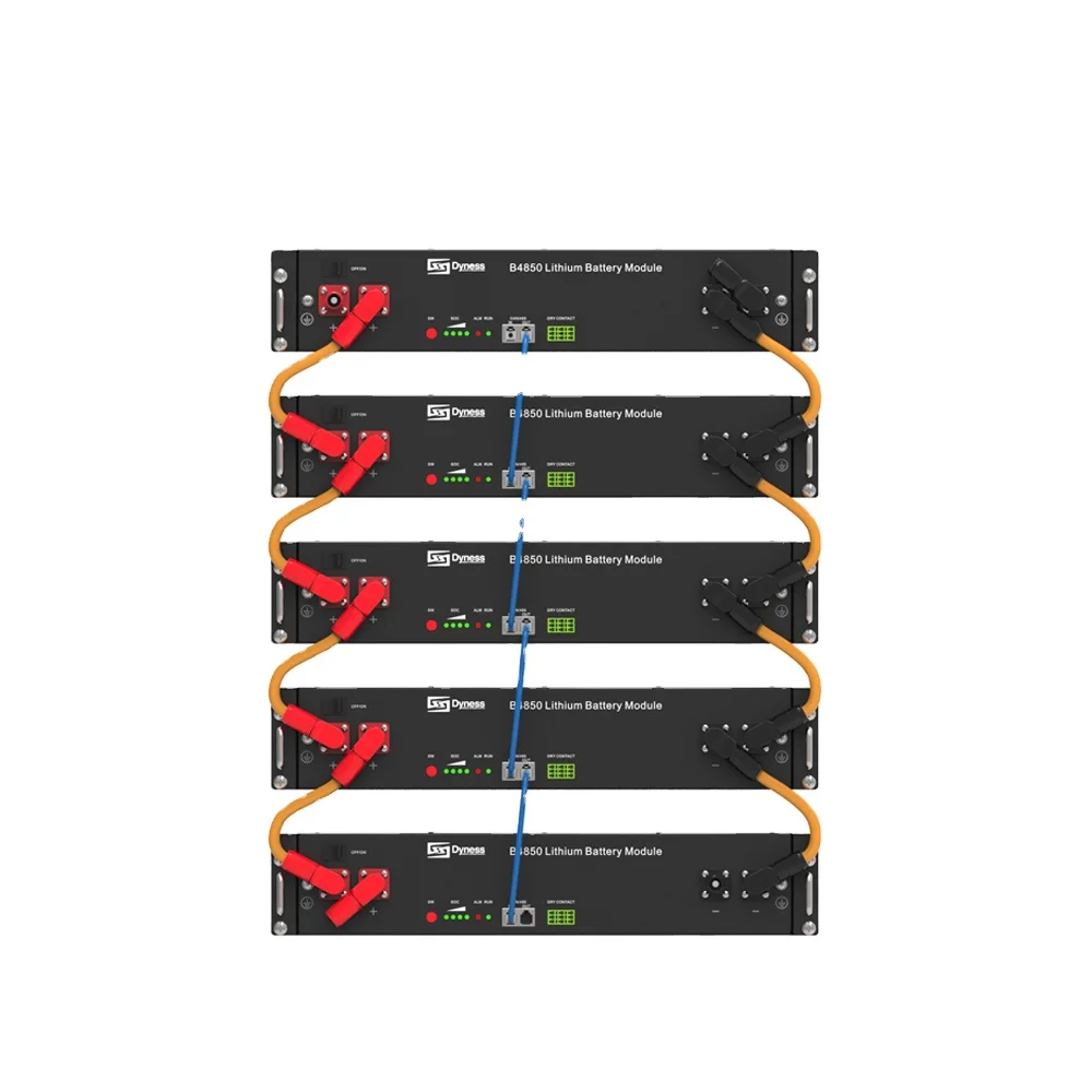 IP20 Lifepo4 Stackable Battery 48V 2.4KWh 5KWh 10KWh Lithium Ion Solar Battery System