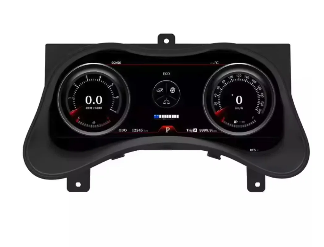 

12.3'' LCD Plastic Luxury Dashboard Panel Infiniti FX35 FX37 FX45 FX50 QX70 2009-2016 Instrument Cluster Odometer Digital