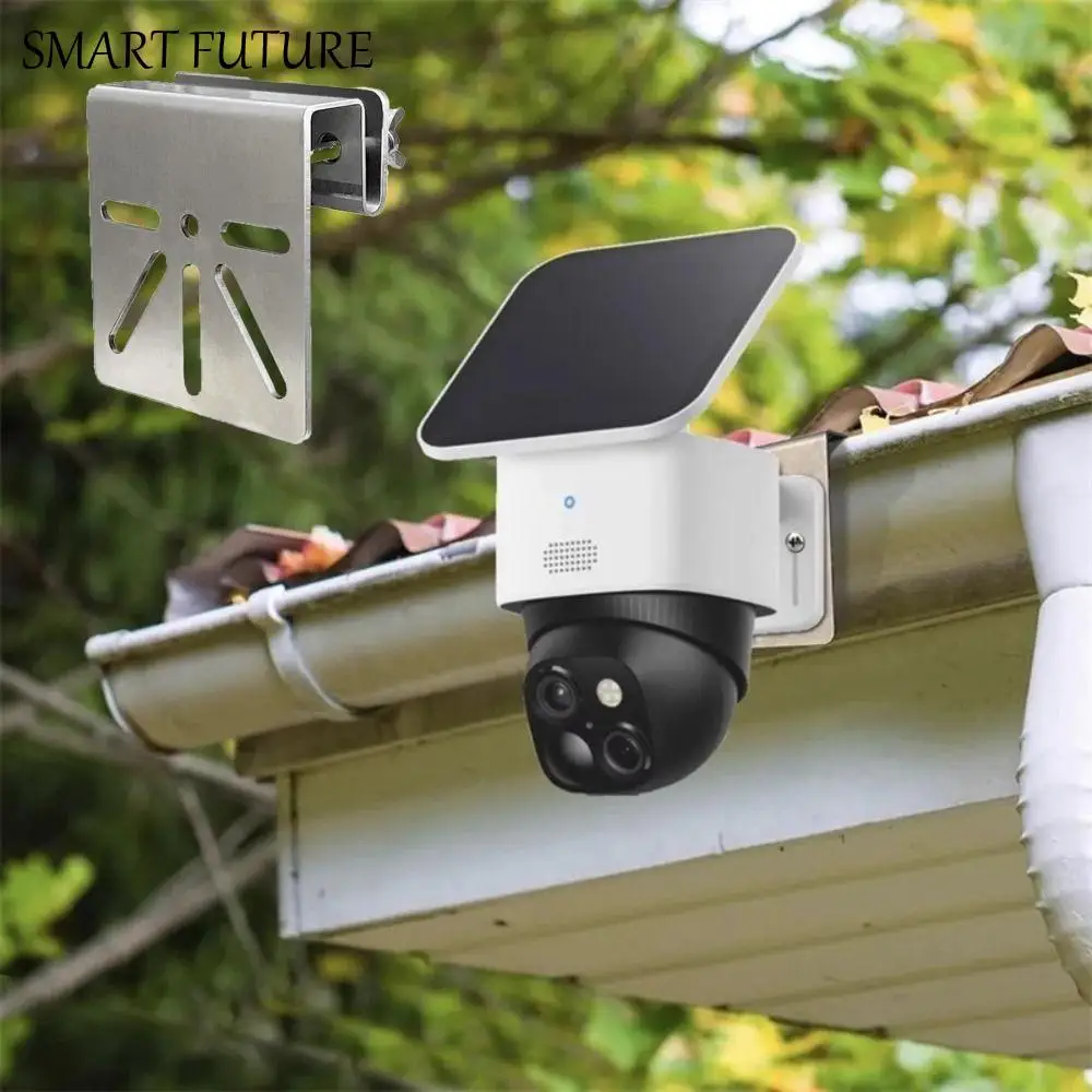 

Stainless Steel Security Camera Brackets Without Drilling Required Rustproof Screws Camera Holder Bracket Metal Weatherproof