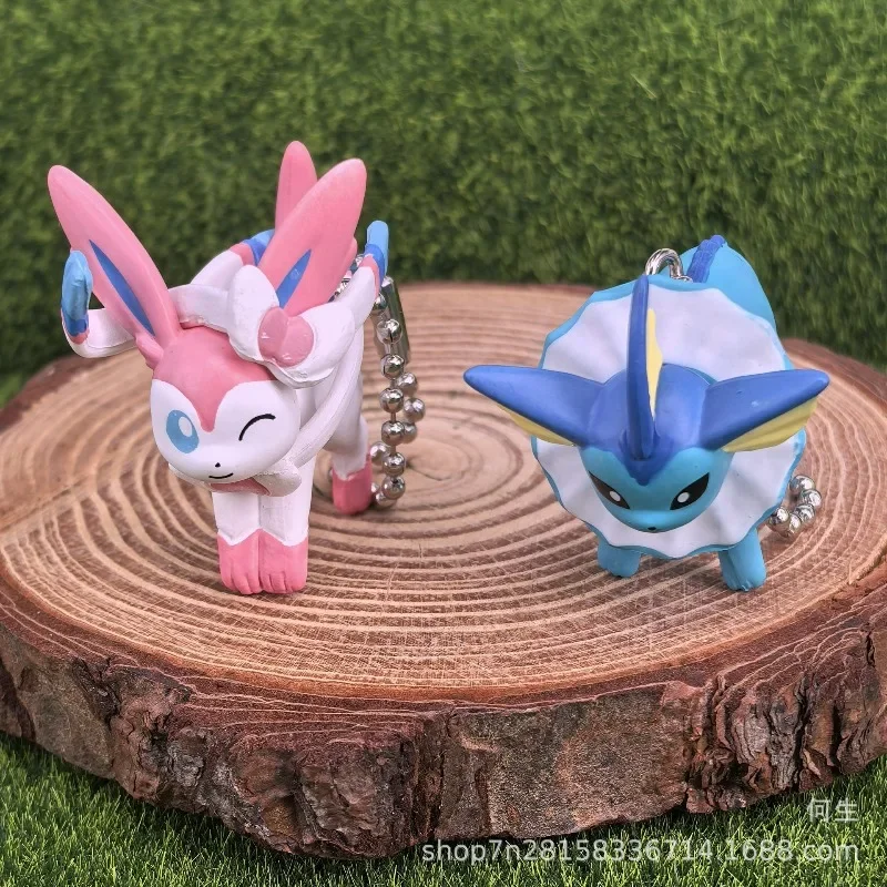 Pokemon Blind Box Toys Cute Cartoon Figure Charizard Eevee Doll Modello Ciondolo Giocattoli Raccogliere Ornamenti Regali per bambini