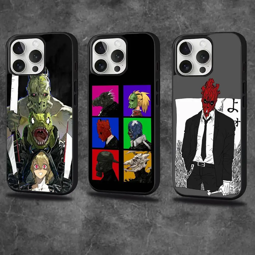 

Manga D-Dorohedoro Phone Case For iPhone 17,16,15,14,13,12,11,Pro,Max,Plus,Mini,SE4,E Magnetic Magsafe Wireless Charging