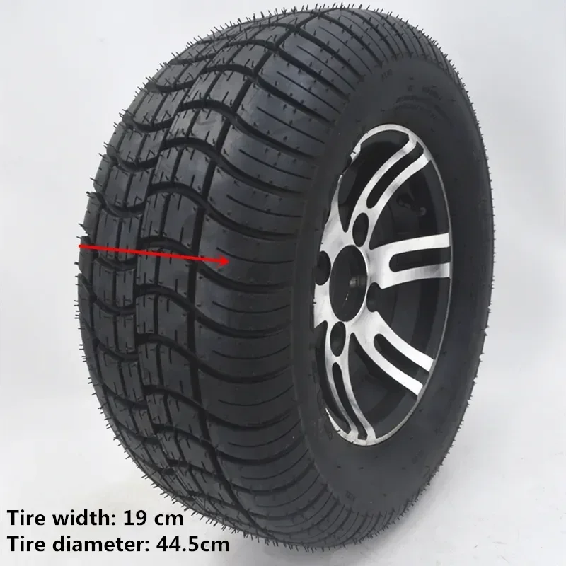 

Electric motorcycle tricycle rear wheel hub ATV track racing rims 205/50-10 "widened and thickened aluminum alloy wheels