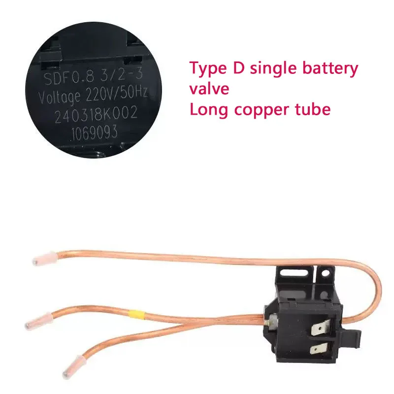 General Refrigerator Pulse Solenoid Valve SDF0.8 3/2-3 220V Refrigerator Accessories Pulse Valve