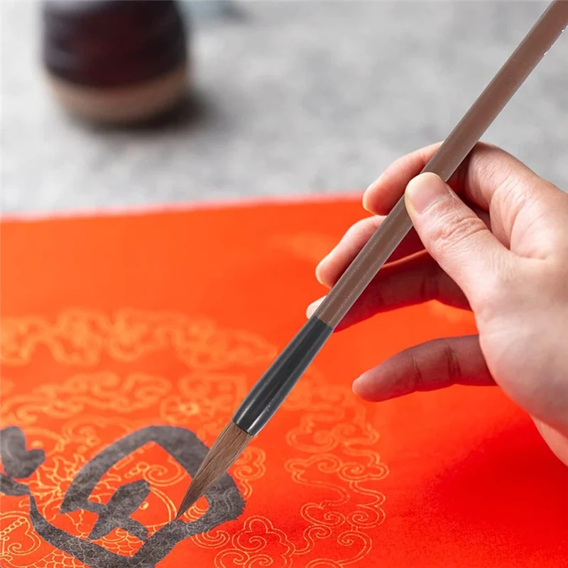 Well Made-6Pcs Calligraphy Brush Brush Kanji Brush Chinese Writing Brush For Watercolor Ink Brushes Painting Drawing Brushes