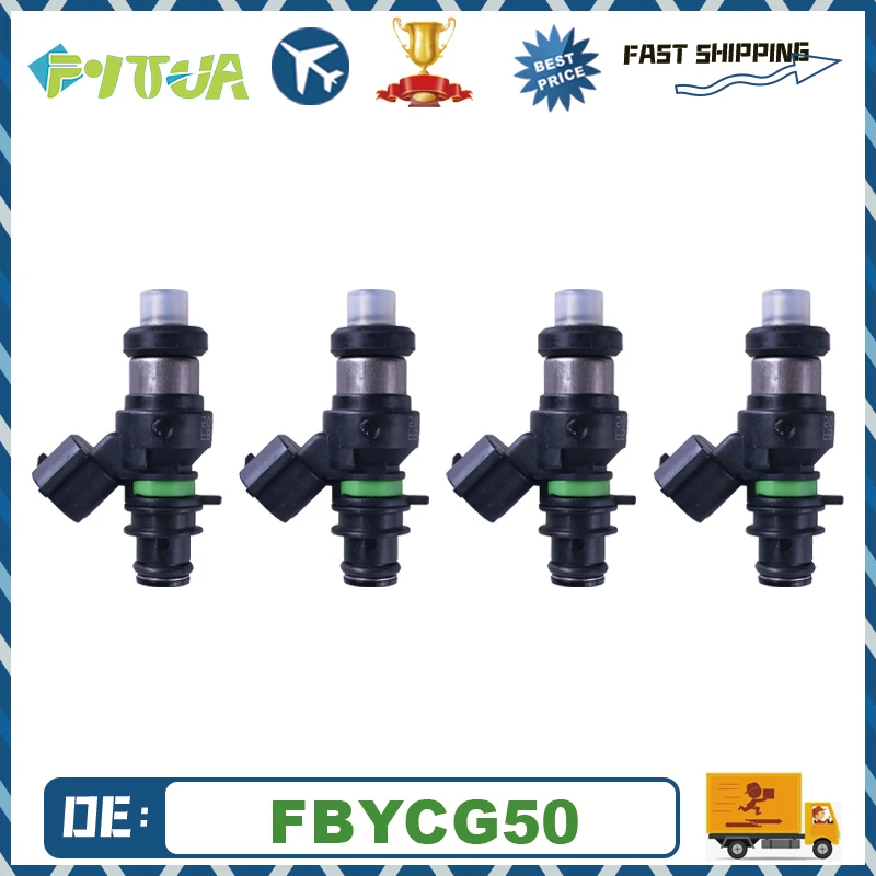 

4pcs Fuel Injector FBYCG50 16600-AA230 For Subaru Impreza Forester Legacy MK IV 2.0L 2005-2009 16600AA230