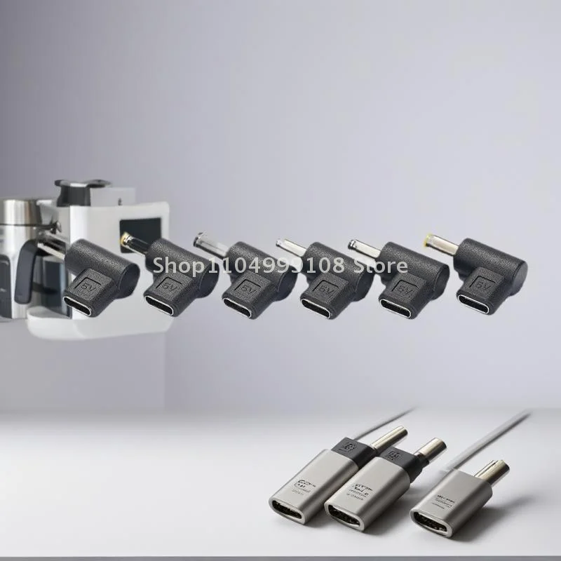 قابس مقبس الطاقة من النوع C إلى DC، محول شحن عالمي 5 فولت لأجهزة متعددة