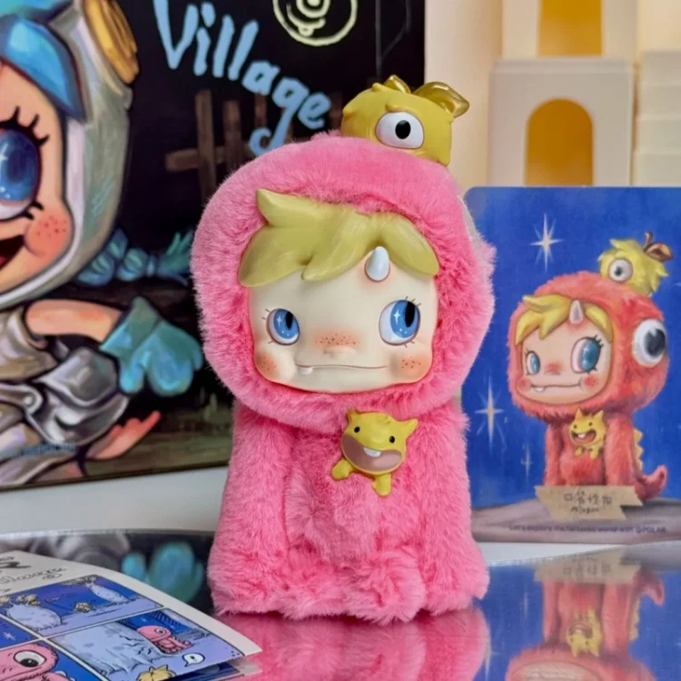 Original POP MART POLAR Monster Village Serie Saison 3 Blind Box Actionfigur Spielzeug Desktop-Dekoration Ornament Überraschungsgeschenk – Detail 9