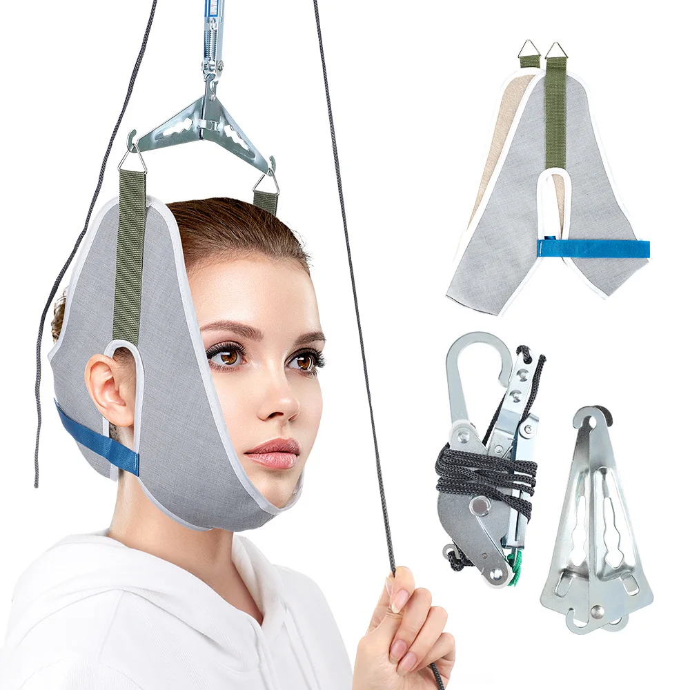 Suspended Cervical Spine Stretching Frame Household Portable Neck Care Neck Pulling Traction Device Health Protection Equipment