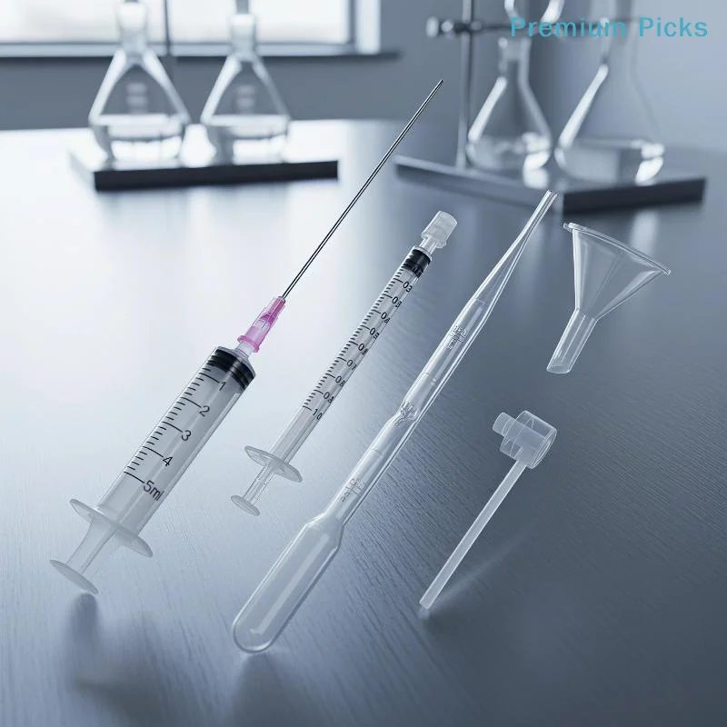 portable5Pcs Perfume Refill Tools Set Reusable Plastic Diffuser Syringe Dropper Funnel Kit for Home Travel Liquid Transfer Use