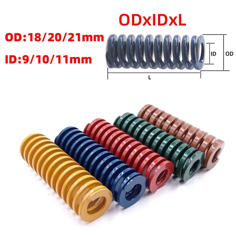1PCS Mold Spring Spiral Stamping Compression Die Springs fo Car Trunk Tailgate Strut Support Lift Bars OD 18-22mm ID 9-11mm