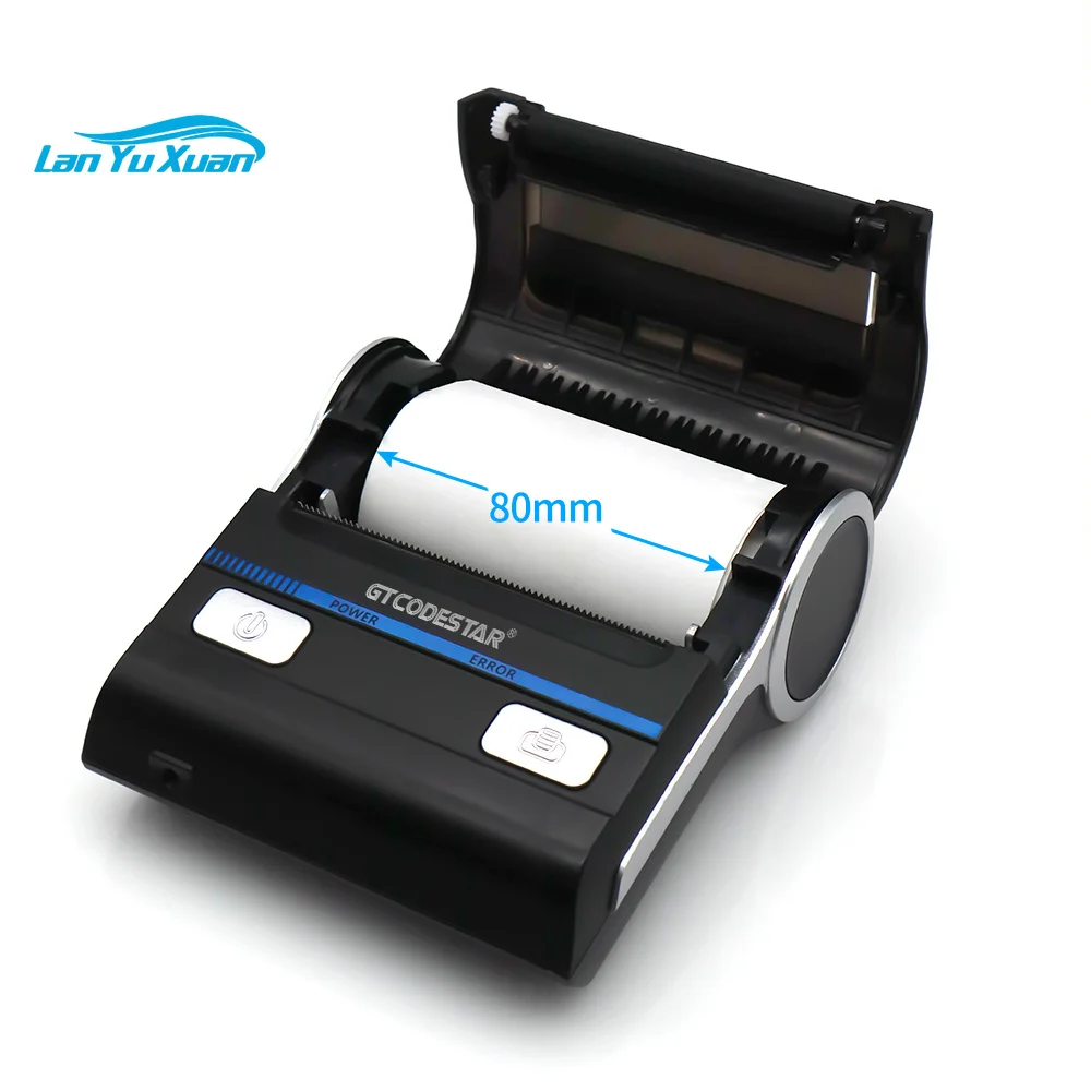 GTCODESTAR GT-P805 Wireless bluetooth 80mm Receipt Impresora Billetes Maker Machine Portable Thermal Bill Printer