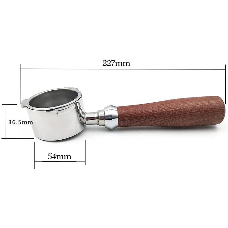 الصيف بيع 2 قطعة 54 مللي متر Portafilter بدون قاع لبريفيل باريستا اكسبرس BES870XL BES870BSXL BES878BSS BES880BSS BES840XL