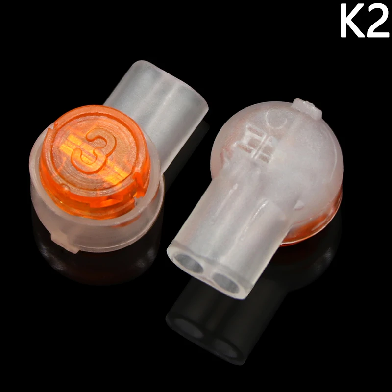 20/50 stücke K1 K2 K3 Stecker Crimp Anschluss Terminals Wasserdichte Verkabelung Rj45 Ethernet Kabel Stecker Telefon Draht Terminals