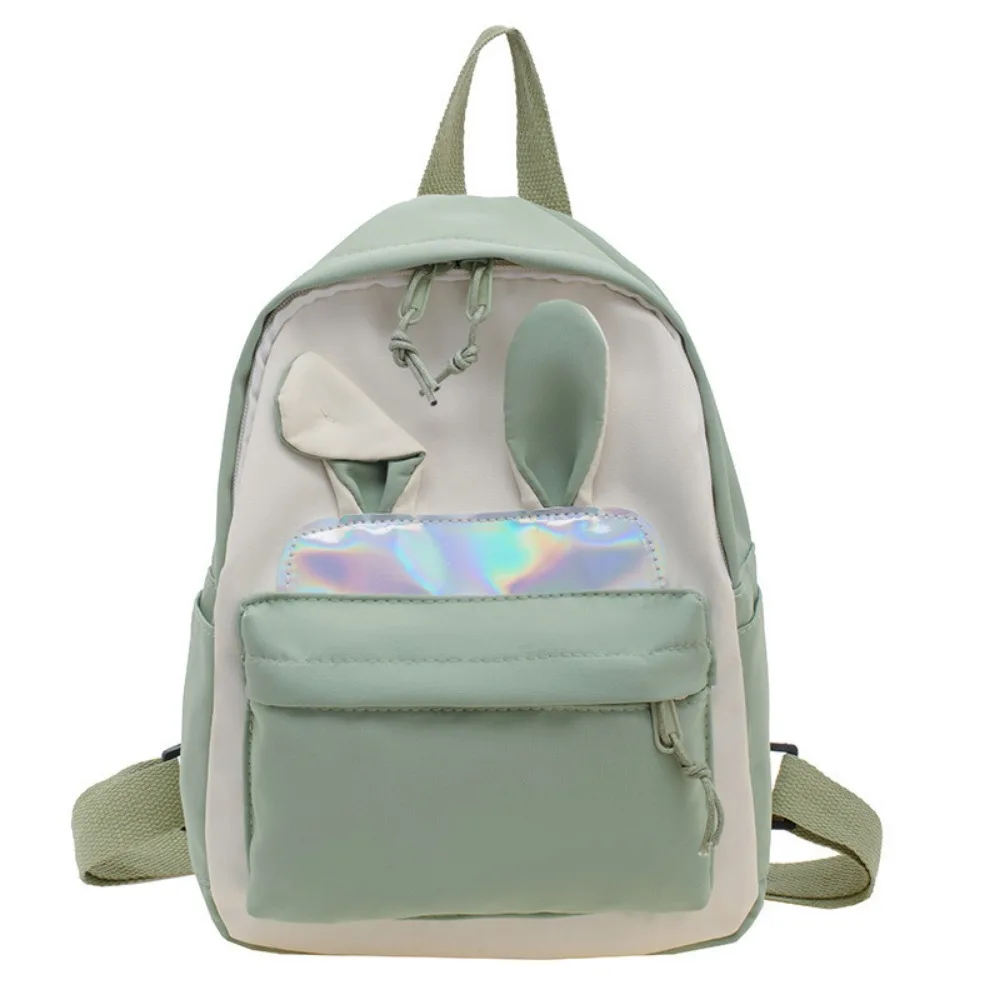 

Cartoon Children Rabbit Ear Backpack Lightweight Little Fresh Student Schoolbag Canvas Girl Backpack Boys Girls