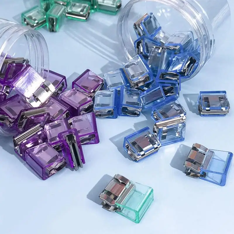 Mini Clips For Paper 20pcs Mini Binder Clips Clamps Colorful Paper Clips Bulk For Test Paper Workers Document For Wrapping Paper