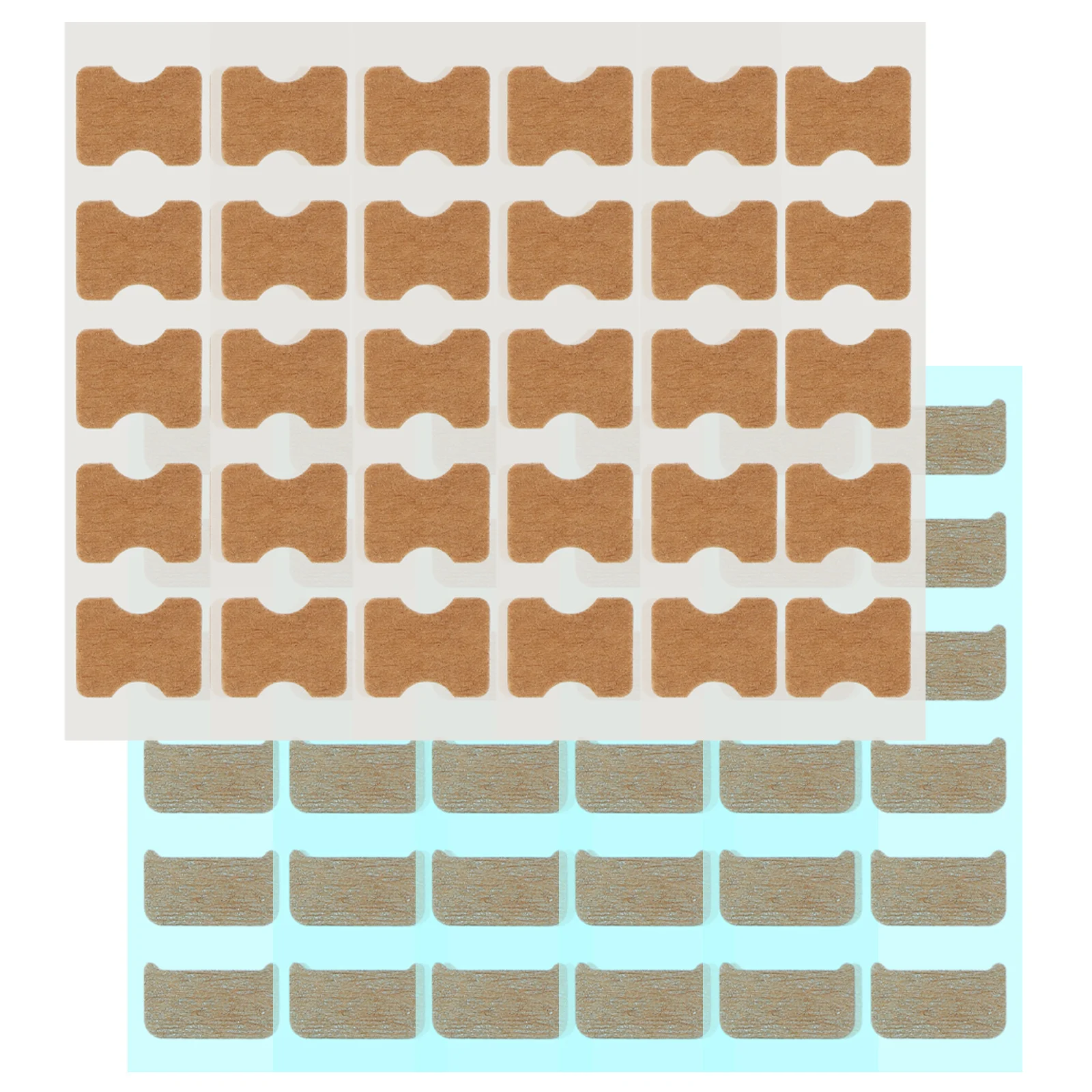 

100Pcs Toenail Stickers Curved Toenails Corrector Self-Adhesive Toe Nail Corrector Ingrown Toenail Pedicure Tool