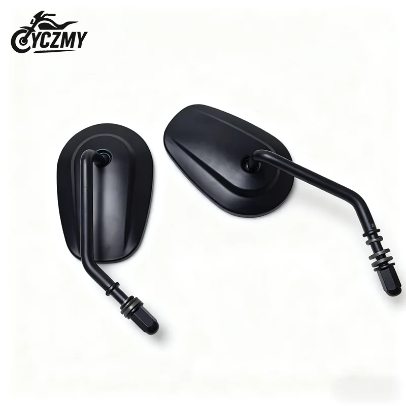 Motorcycle 8mm Rearview Mirror Is Suitable For Harley Series Xl883/1200/x48 Gv300 Honda Modified Rearview Mirror Accessories