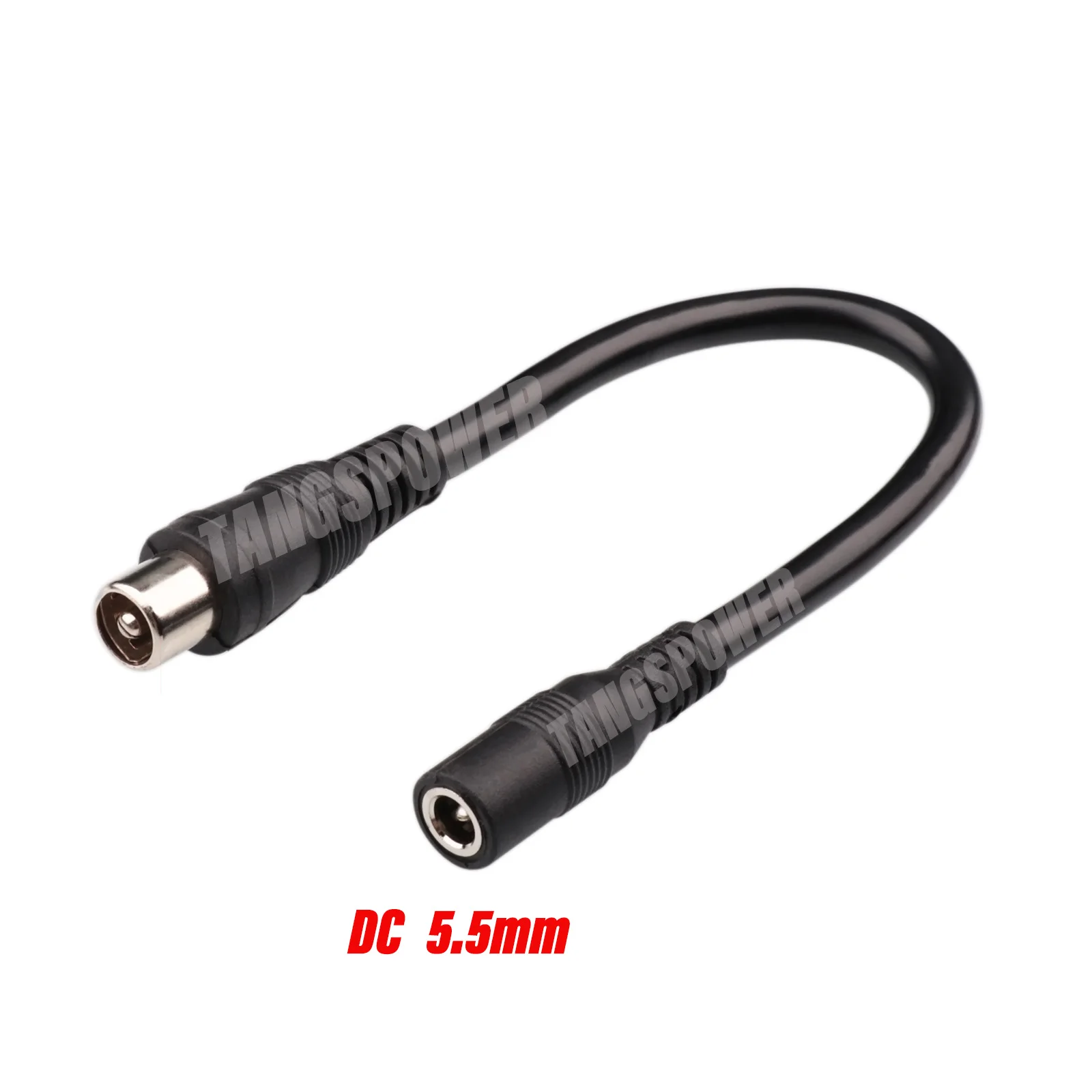 DC To RCA 10MM Connector Cable  DC5.5MM Charger For LED Strip CCTV Camera led strip lights Plug