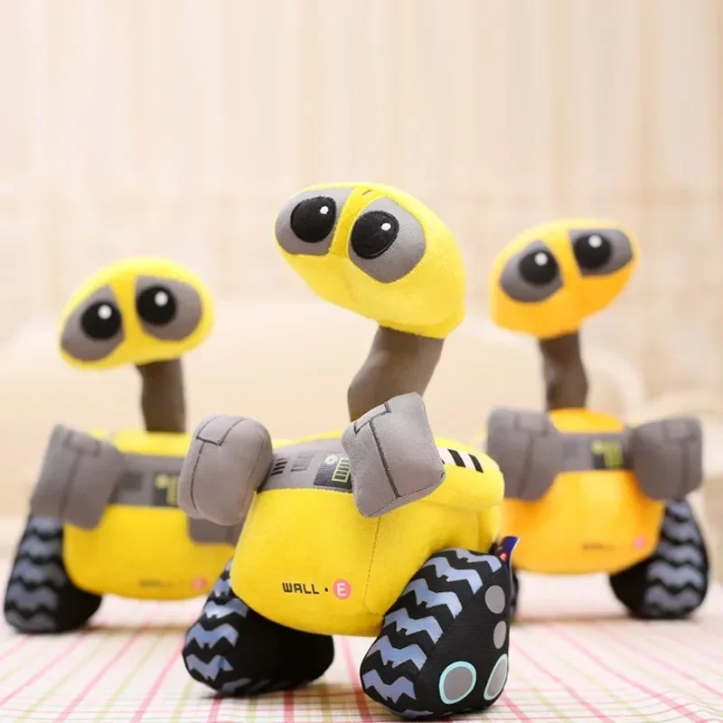 Disney 25cm WALL-E Vivid Robot Plush Toy Wall E Minion Robot model soft Stuffed Plush Doll Toy Home Decor Birthday Gift