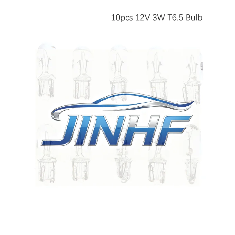 

10 шт. лампа 12 В 3 Вт T6.5 приборная панель автомобиля приборная панель световой индикатор автомобильные товары автомобильные аксессуары