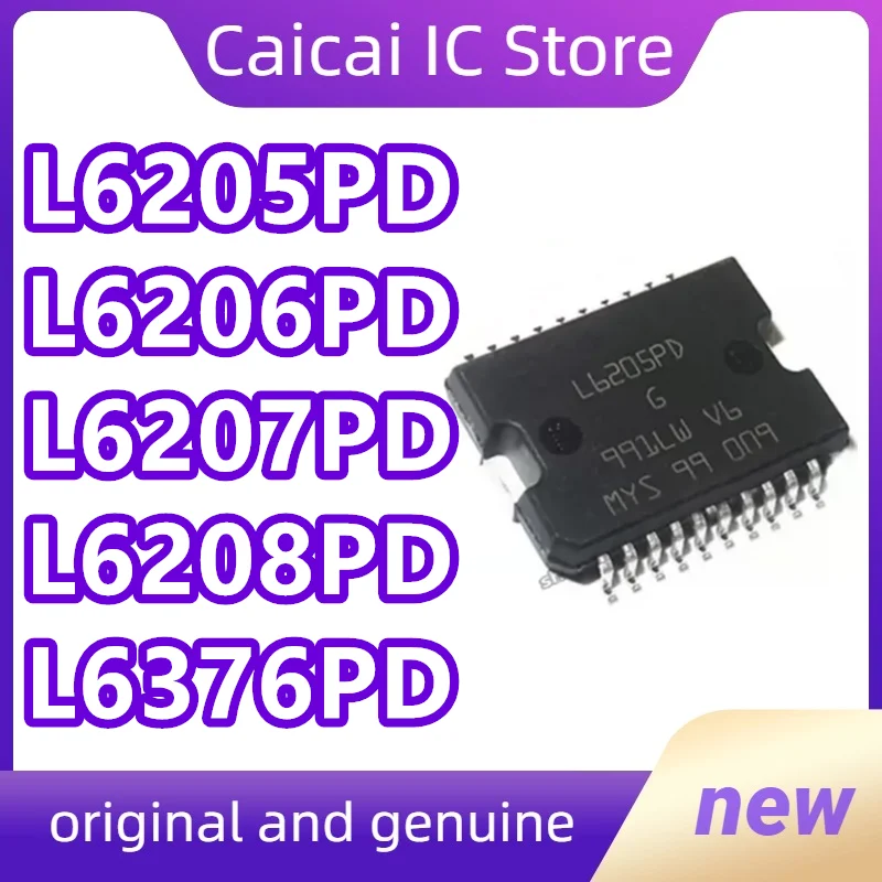 L6205PD L6206PD L6207PD L6208PD L6208PD013TR L6208PD HSSOP36 L6376PD HSOP20 New Original 1PCS/LOT