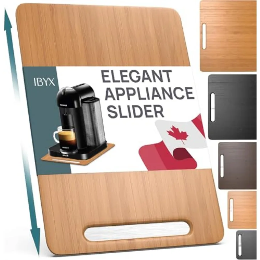 

Элегантный выдвижной поддон для кофемашины и крупногабаритной кухонной техники — прочные направляющие позволяют легко извлекать его из-под шкафа.