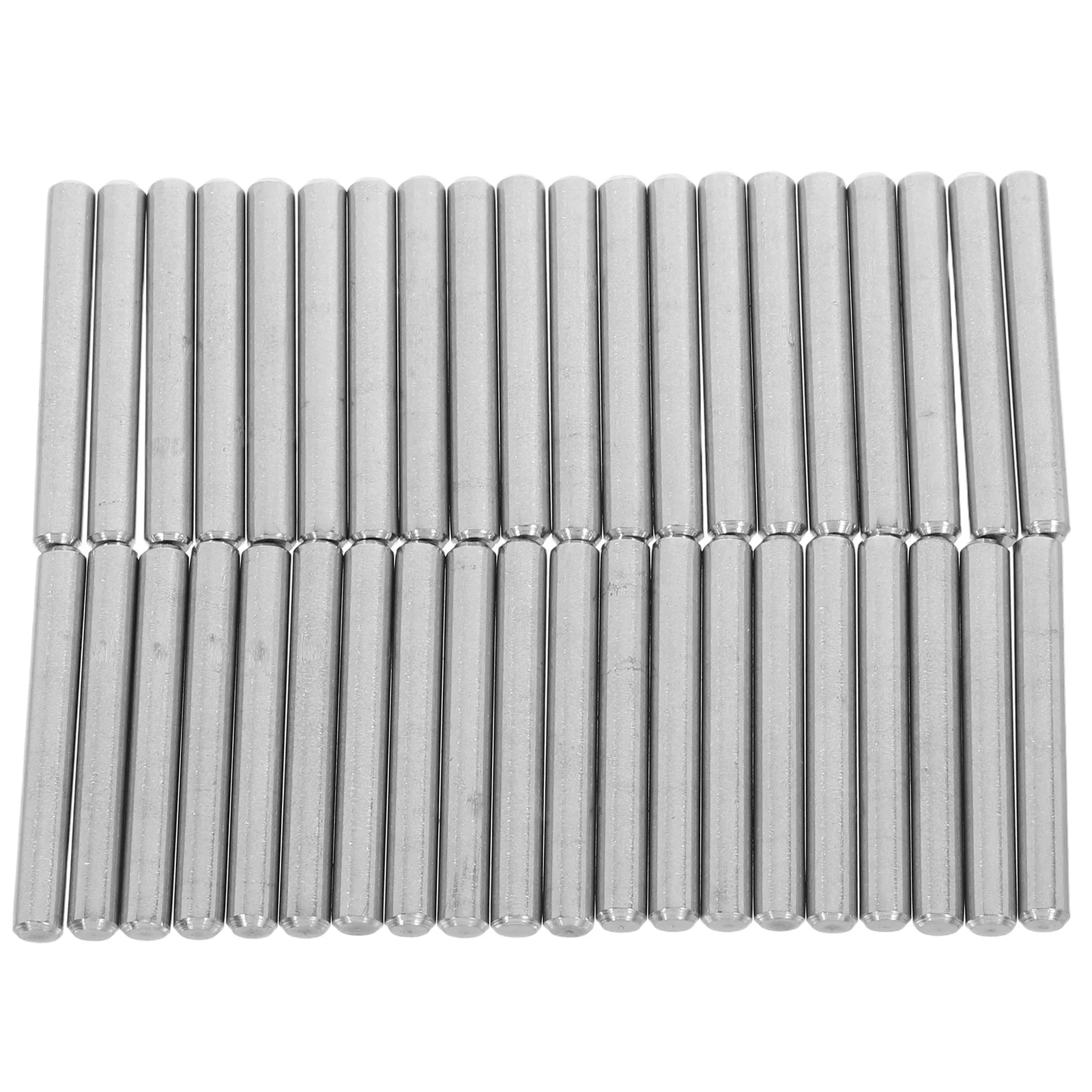 40 szt. Stal nierdzewna Kołki cylindryczne z polerowanymi końcówkami, podpórki do półek, kołki do mebli, szafek, regałów, okucia
