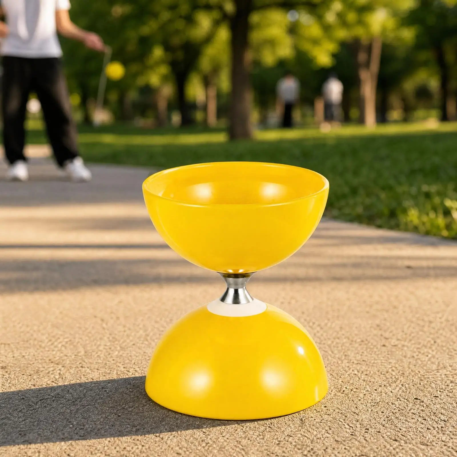 Double-Headed Chinese Spinning Top ABS Three-Bearing Chinese Spinning Top Chinese Spinning Top Beginner-Friendly Portable