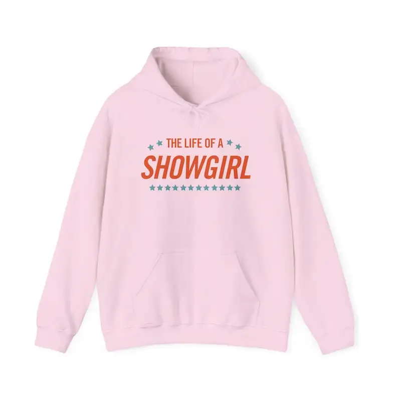Primavera e autunno The Life of A Showgirl Felpa con cappuccio unisex Streetwear Abbigliamento invernale da donna Pullover a maniche lunghe da donna Abiti Y2k