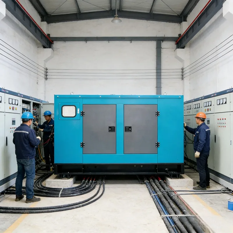 Industrial High Power Genset 500-8000kW Silent Diesel Generator Set with Parallel Capability and Spare Parts Kit