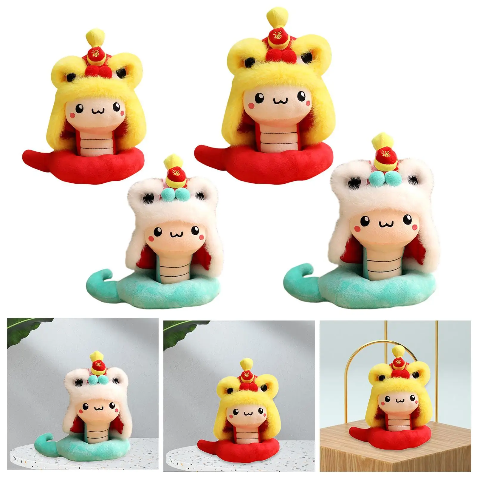 Snake Stuffed Animal Plush Snake Toy Cute Animal Toy Snake Doll Toy for Birthday