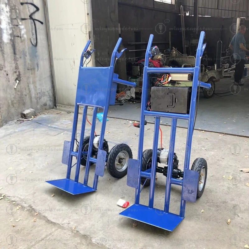 Wholesale Breeding-Specific Electric Wheelbarrow Chicken Cow Manure Cleaning Bucket Cart Multifunctional Single-Wheel