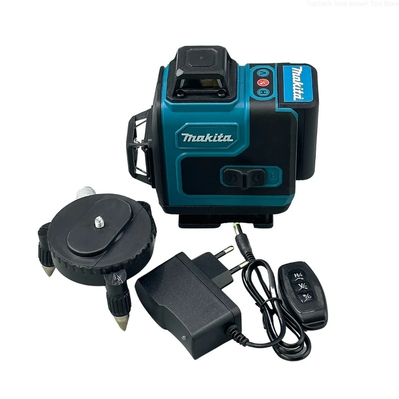 Makita 3-4D 16 Lines Laser Level Green Line Self-Leveling 360 Horizontal And Vertical Super Powerful Green Beam High-precision