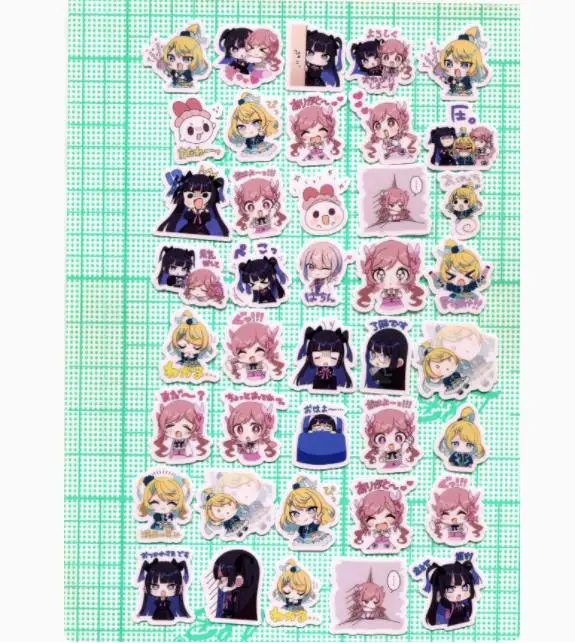 ハム太郎ビジュー 2-3cm DIY かわいいステッカー 40 枚