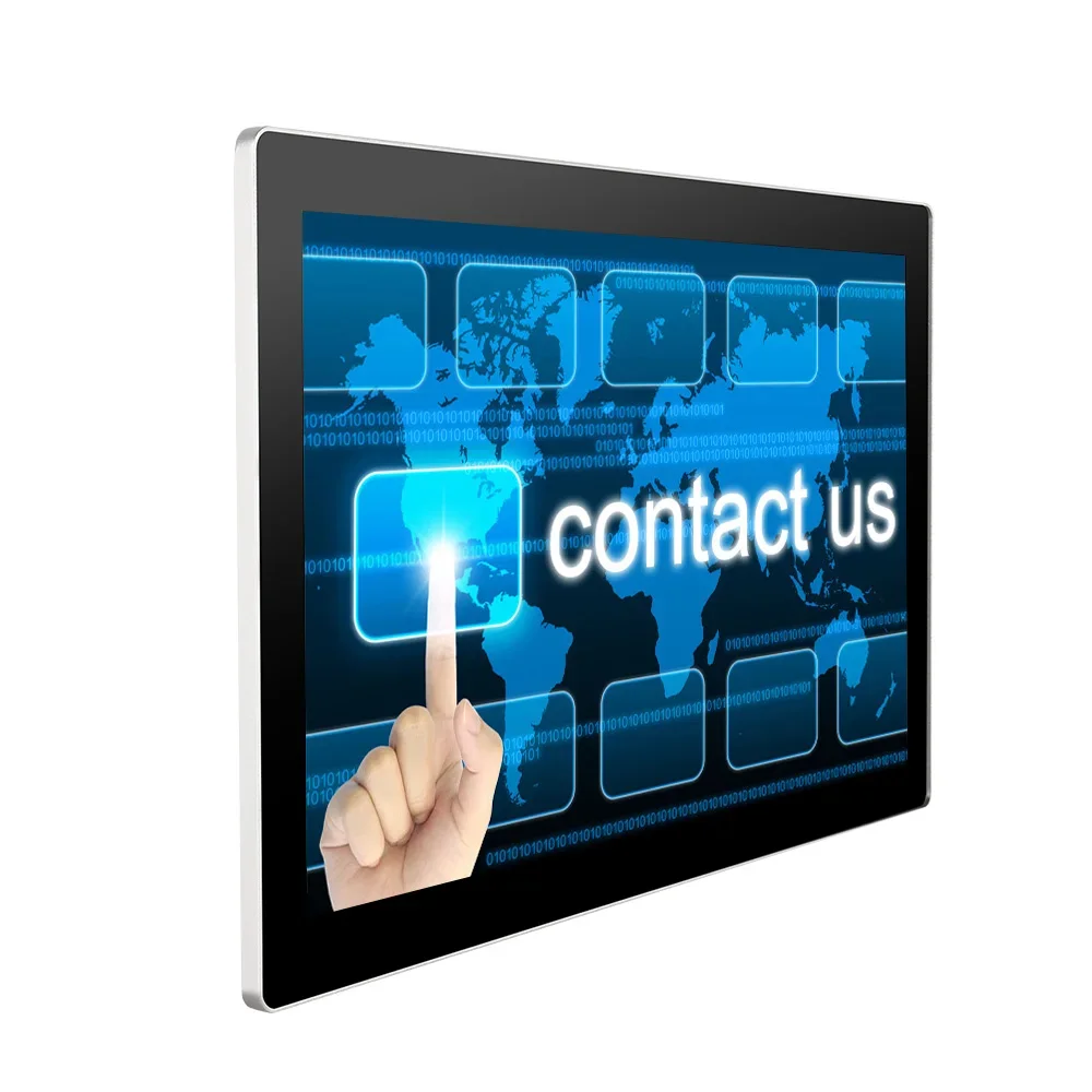 

2026 10.1 12.4 15 19 Inch Waterproof Fanless Industrial Computer Touch Screen All-in-One PC for Agriculture Engineering Vehicles