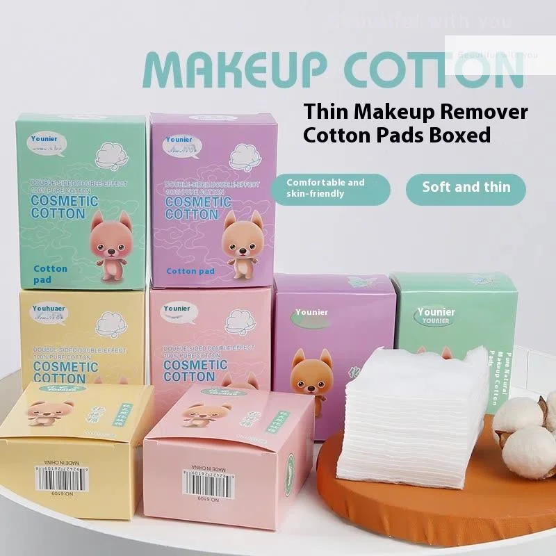 New50/100PCS Thin Cotton Pads Soft Cotton Stretch Disposable For Face Wash Nail Polish Remover Cosmetic Makeup Tools