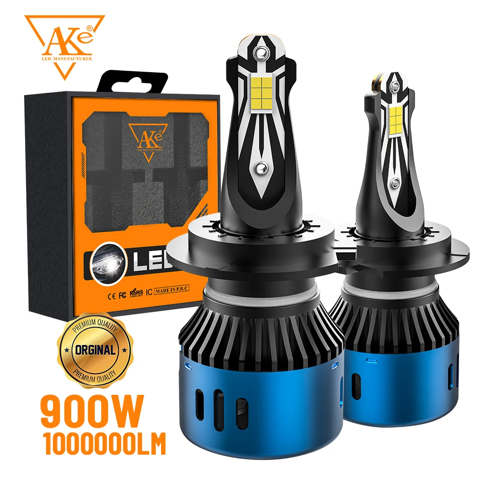 

9005 9006 LED Car Headlight Canbus No Error H3 9005 HB3 9006 HB4 9007 Car Bulbs 6000K Turbo High Power Auto Lamps Plug and Play