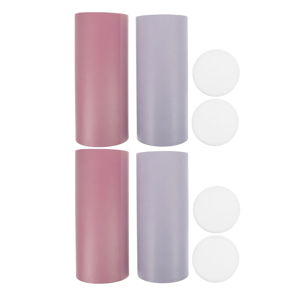 

4pcs Car Tissue Holder Cylindrical Soft Large Capacity Safe Materials Versatile Car Accessories Tissue Box Storage Solution