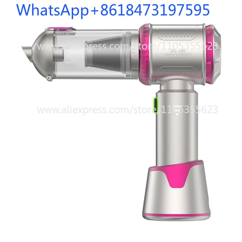 

Fast charging wireless car vacuum cleaner 5-in-1 brushless suction and blowing dual-purpose handheld small size