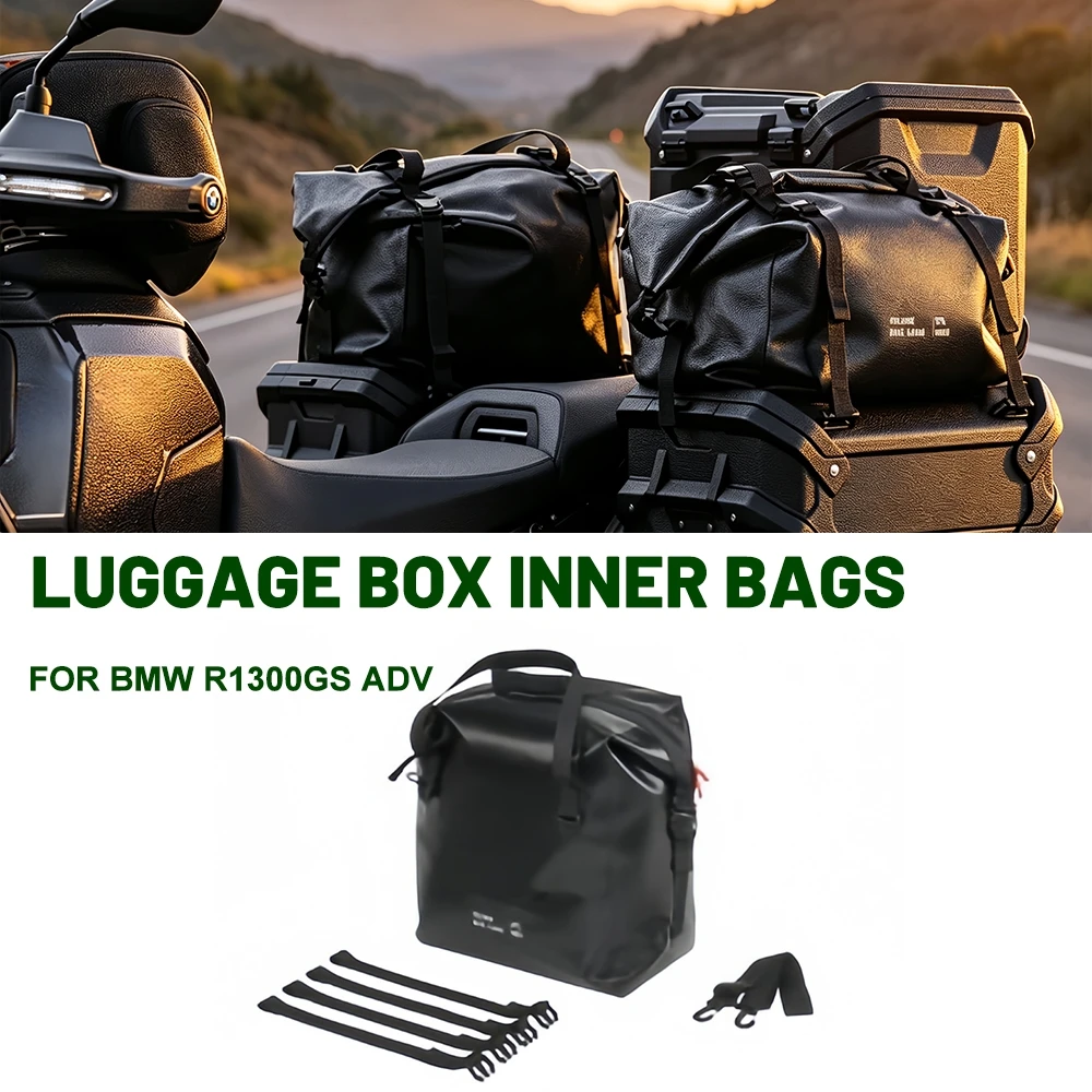 R1300GS R1300GSA Adventure Motorcycle 3PCS Waterproof Inner Luggage Side Box Liner Bags For BMW Motorbike