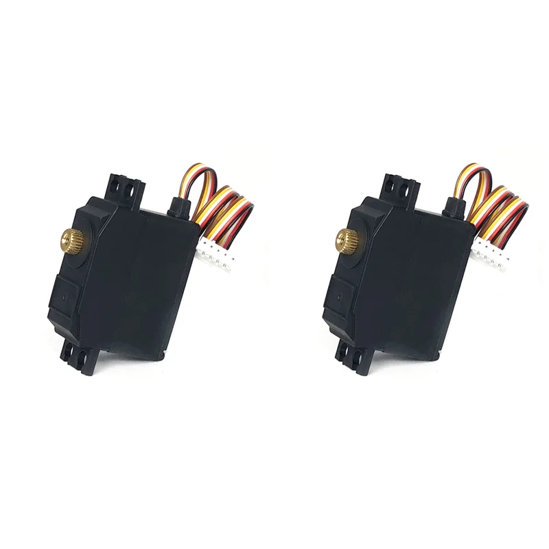 

A87I-2X 5-проводной сервопривод с металлической шестерней для Wltoys 12428 12423 12427 1/12, детали для обновления радиоуправляемого автомобиля, аксессуары