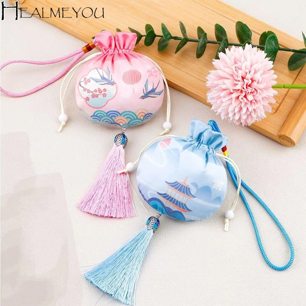 

Dragon Boat Festival Bag Retro Picture Sachet Jewelry Packaging Retro Pattern Jewelry Storage Bag Small Pouch Brocade