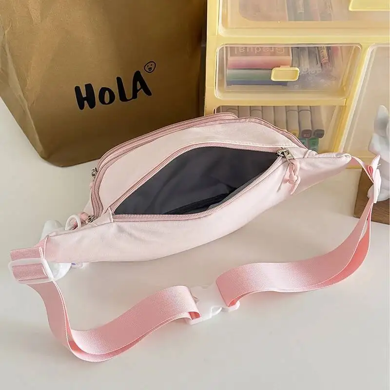 Neue süße Anime Ita Bag – Stylische Damen-Outdoor-Fahrrad-Umhängetasche, transparente Bauchtasche für Mädchen, DIY Comic-Display-Schultertasche – Detail 21