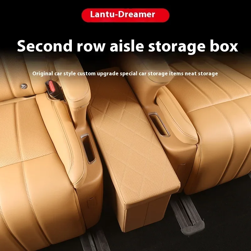 

For Lantu Voyage 2022-2024 Storage Box Special Accessories for Modifying The Middle Storage Box of The Second Row Seats