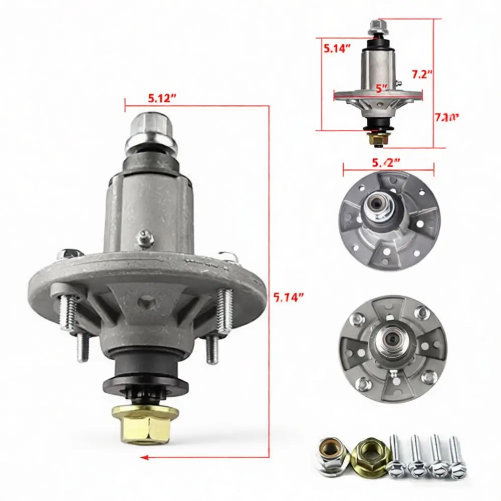 Lawn Mower Spindle Assembly For John Deere 42 48 Inch Deck Replacement Part GY20454 20867 20962 Durable Cutting Blade Hub