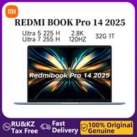 Xiaomi Laptop Redmibook Pro 14 2025 14-inch 2.8K 120Hz Intel Core Ultra5 225H/Ultra7 255H 16GB/32GB 1TB/2TB 100W Boost Laptop