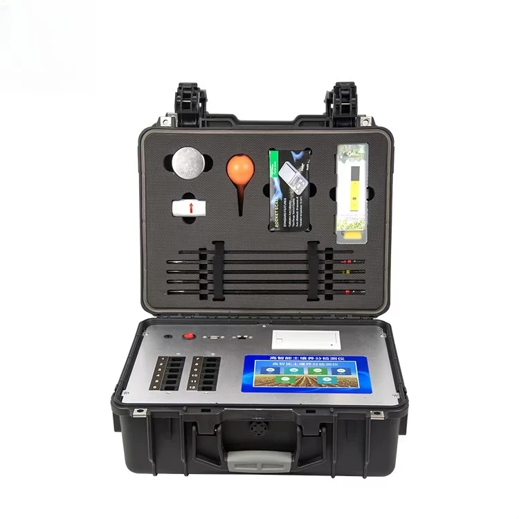 Source Manufacturer NPK Soil and Fertilizer Nutrient Detector Agricultural Soil Nutrition Analyzer Testing Equipment
