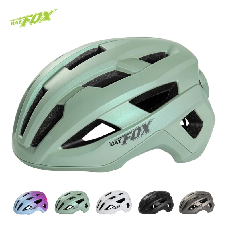 

BATFOX Road Bike Helmet For Women Men Ultralight Integral Abus Road Cycling Helmet Size M Bicycle Helmet girl capacete ciclismo